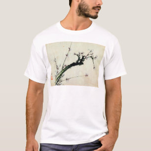梅花,北斎梅,北斎,浮世絵 Tシャツ