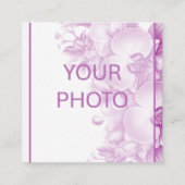 梅蘭と白結婚蘭 エンクロージャーカード (正面)