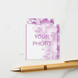 梅蘭と白結婚蘭 エンクロージャーカード