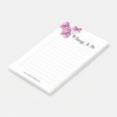 梅蘭パーソナライズされたのリスト ポストイット (アングル)