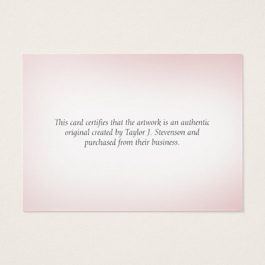 梅赤面花真正銘 (裏面)