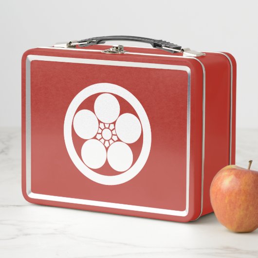 梅鉢スタイル梅花弁当 メタルランチボックス (インサイチュ)