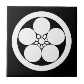 梅鉢スタイル タイル (正面)