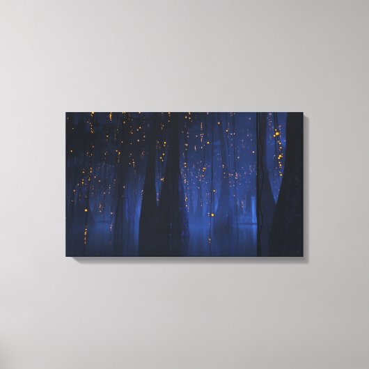 梅雨（夜） キャンバスプリント (正面)