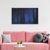 梅雨（夜） キャンバスプリント (インサイチュ (リビング))