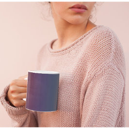 梅静け – 梅エレガントティール（緑がかった色）グラデーションマグカップ コーヒーマグカップ