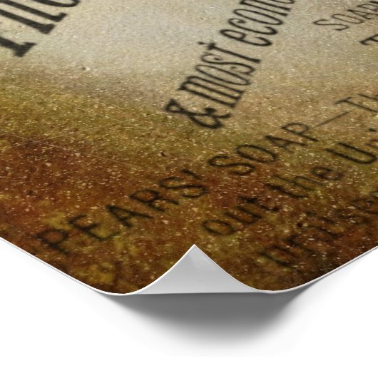 梨せっけん広告2 ポスター (角)