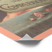 梨せっけん色の広告 ポスター (角)