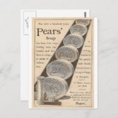 梨せっけん ポストカード (正面/裏面)