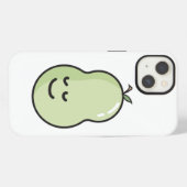 梨とスマイル iPhoneケース (裏面横)