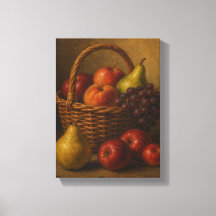 梨とリンゴの果実かご