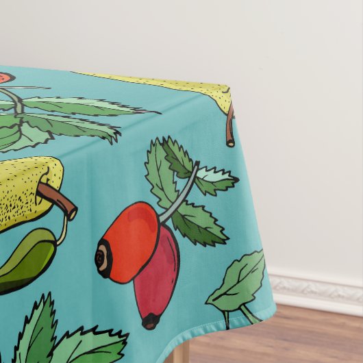 梨と果実のパターン テーブルクロス (インサイチュ)