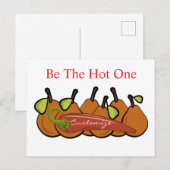 梨と熱いチリ雷鳴_Cove ポストカード (正面/裏面)