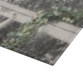 梨と白い自然 カッティングボード (角)