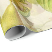 梨と葉 ラッピングペーパー (ロールコーナー)