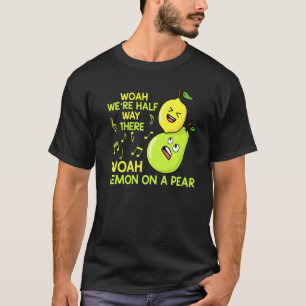 梨にレモンの聞き間違おもしろいえ歌詞フルーツパン Tシャツ