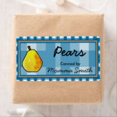 梨のカスタム缶詰ラベル ラベル (インサイチュ)