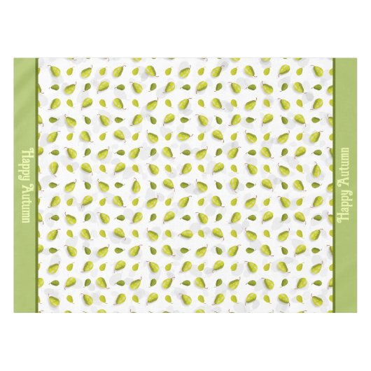 梨のテーブルクロス テーブルクロス (正面(横))