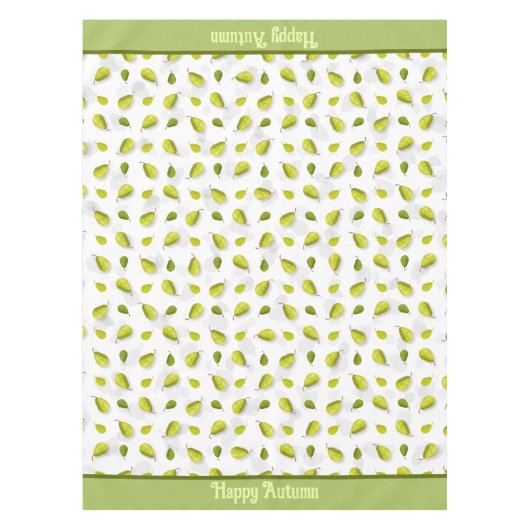 梨のテーブルクロス テーブルクロス (正面)