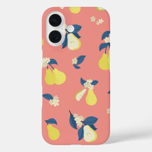 梨のフェクトデイフルーツガーデン Case-Mate iPhoneケース (裏面)