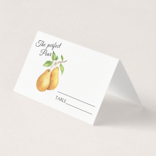 梨のブライダルシャワー結婚 – のテーブル番号 (正面)