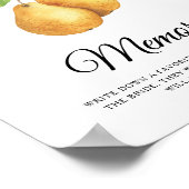 梨のブライダルシャワー花嫁との思い出 ポスター (角)