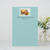 梨のペア 便箋 (スタンド正面)