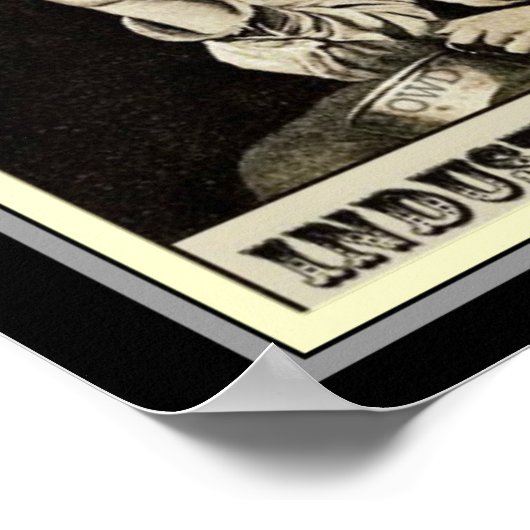 梨のラウダンヴィンテージプリント12 x 16 ポスター (角)