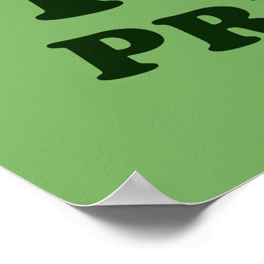 梨の圧力に抵抗する ポスター (角)