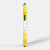 梨の実の継ぎ目のない模様 iPhoneケース (右側面)