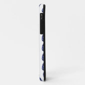 梨の形サファイアブルー Case-Mate iPhoneケース (裏面/左)