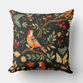 梨の木のクリスマスの飾り クッション (正面)