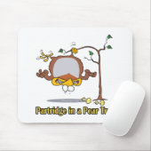 梨の木のパラッジ1日目のクリスマス マウスパッド (マウス)