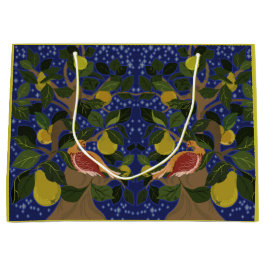 梨の木のパラトリッジ抱き枕 ラージペーパーバッグ