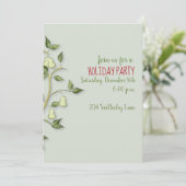 梨の木のパラトリッジ招待状 招待状 (スタンド正面)