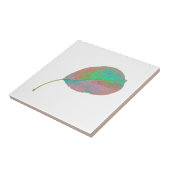 梨の木の緑のリーフテクスチャ タイル (側面)