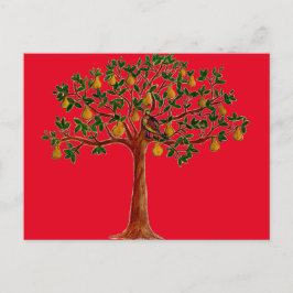 梨の木はがき内のパトリッジ2 ポストカード