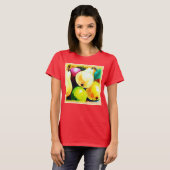 "梨の木"かわいいデザイン。買今 Tシャツ (正面フル)