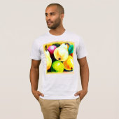 "梨の木"かわいいデザイン。買今 Tシャツ (正面フル)