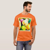 "梨の木"かわいいデザイン。買今 Tシャツ (正面フル)