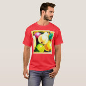 "梨の木"かわいいデザイン。買今 Tシャツ (正面フル)