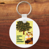 梨の木 キーホルダー (正面)