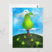 梨の木 ポストカード (正面/裏面)