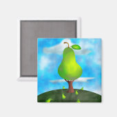 梨の木 マグネット (正面/裏面)