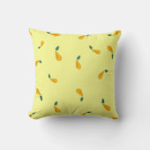 梨の模様 クッション (正面)