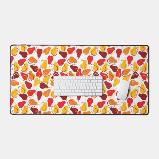 梨の模様 デスクマット (キーボード&マウス)