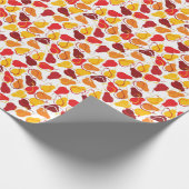 梨の模様 ラッピングペーパー (角)