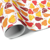 梨の模様 ラッピングペーパー (ロールコーナー)