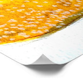 梨の水彩果実画 ポスター (角)