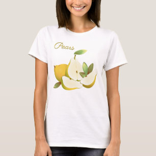 梨の熱帯果実 Tシャツ